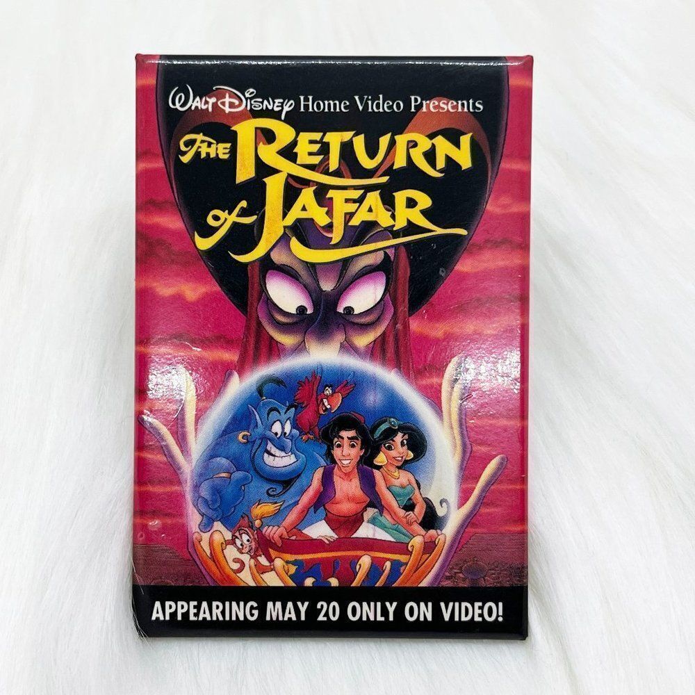 🔮 5/$25 Vintage 90s Disney Aladdin The‎ Return of Jafar Pin